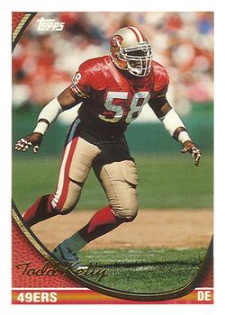 Todd Kelly San Francisco 49ers 1994 Topps NFL #569